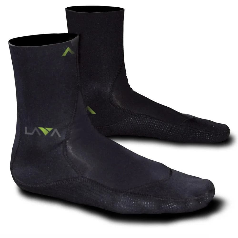 XTERRA Wetsuits Lava Booties 2mm Neoprene Socks XL | Water Booties for Water Sports — Medium (M 9.5-11 / W 10+)