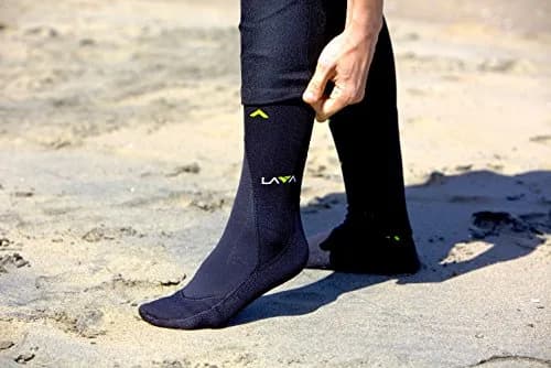 Xterra Wetsuits XTERRA LAVA Booties - 2mm Neoprene Socks | Insulated, Flexible & Durable for Water Sports thumbnail 2