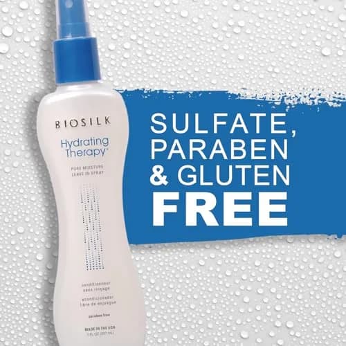 BioSilk Hydrating Therapy Pure Moisture 7 Oz | Nourishing Leave-in Spray for Coarse Hair thumbnail 4