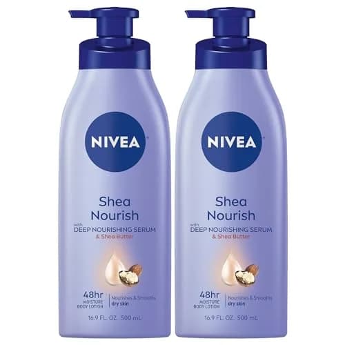 NIVEA Smooth Daily Moisture Body Lotion with Shea Butter 1 L (33.8 Fl Oz) | Hydrates Dry Skin thumbnail 1