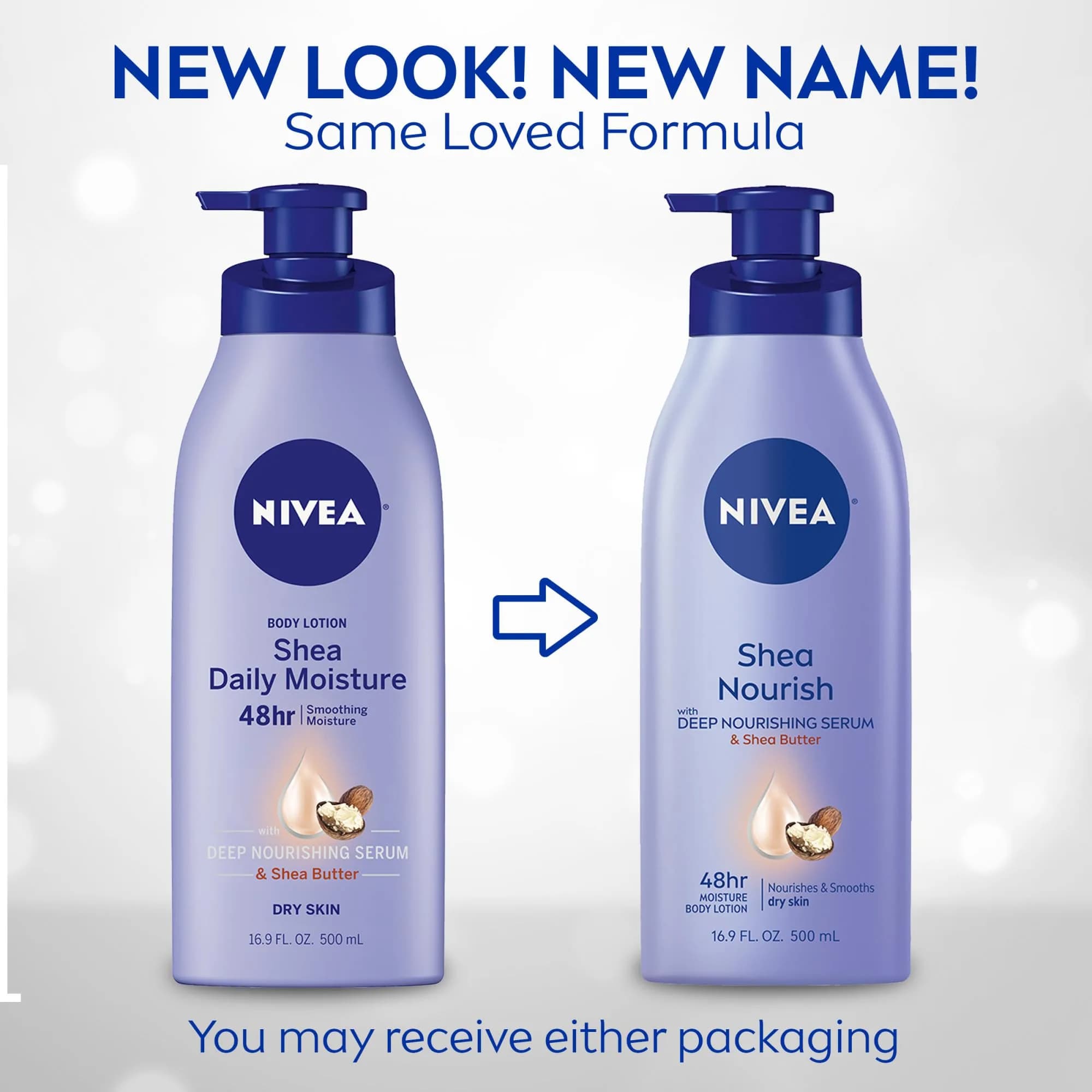 NIVEA Smooth Daily Moisture Body Lotion with Shea Butter 1 L (33.8 Fl Oz) | Hydrates Dry Skin - view 2