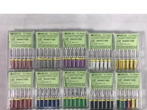 MANI K-Files 31mm #35 6/Box | Safe-End Tip for Endodontic Canal Enlargement thumbnail 1