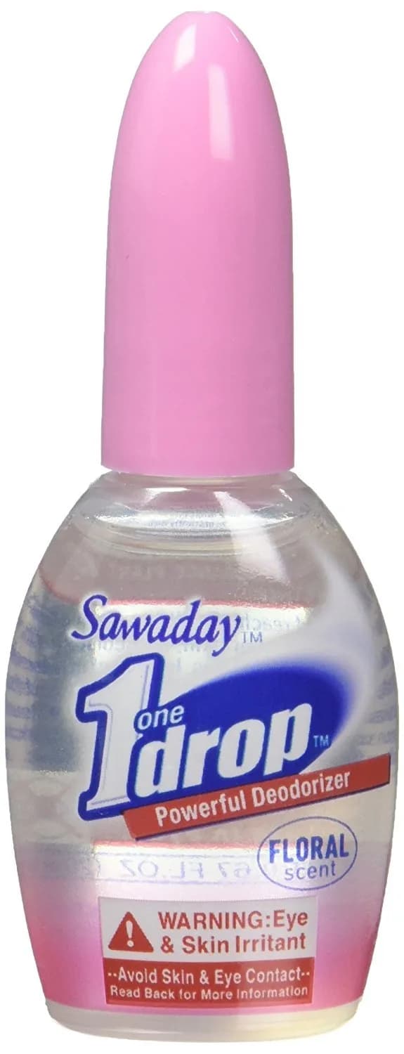 Sawaday OneDrop 0.67 Fl Oz Area Deodorizer | Floral Scent, Clear - main product image