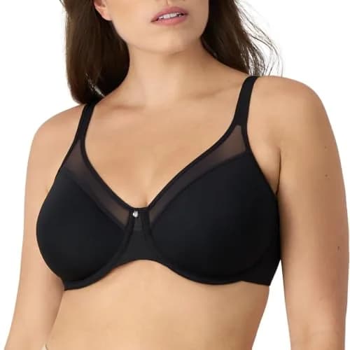 Bali Women's One Smooth U Ultra Light Illusion Neckline Underwire Bra, 36C | Seamless Support for Everyday Comfort thumbnail 1