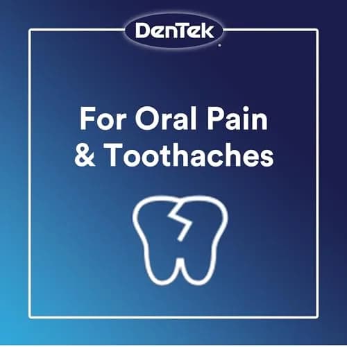 DenTek Instant Oral Pain Relief Kit with Benzocaine, 50 Treatments | Maximum Strength Mint Oral Anesthetic thumbnail 5