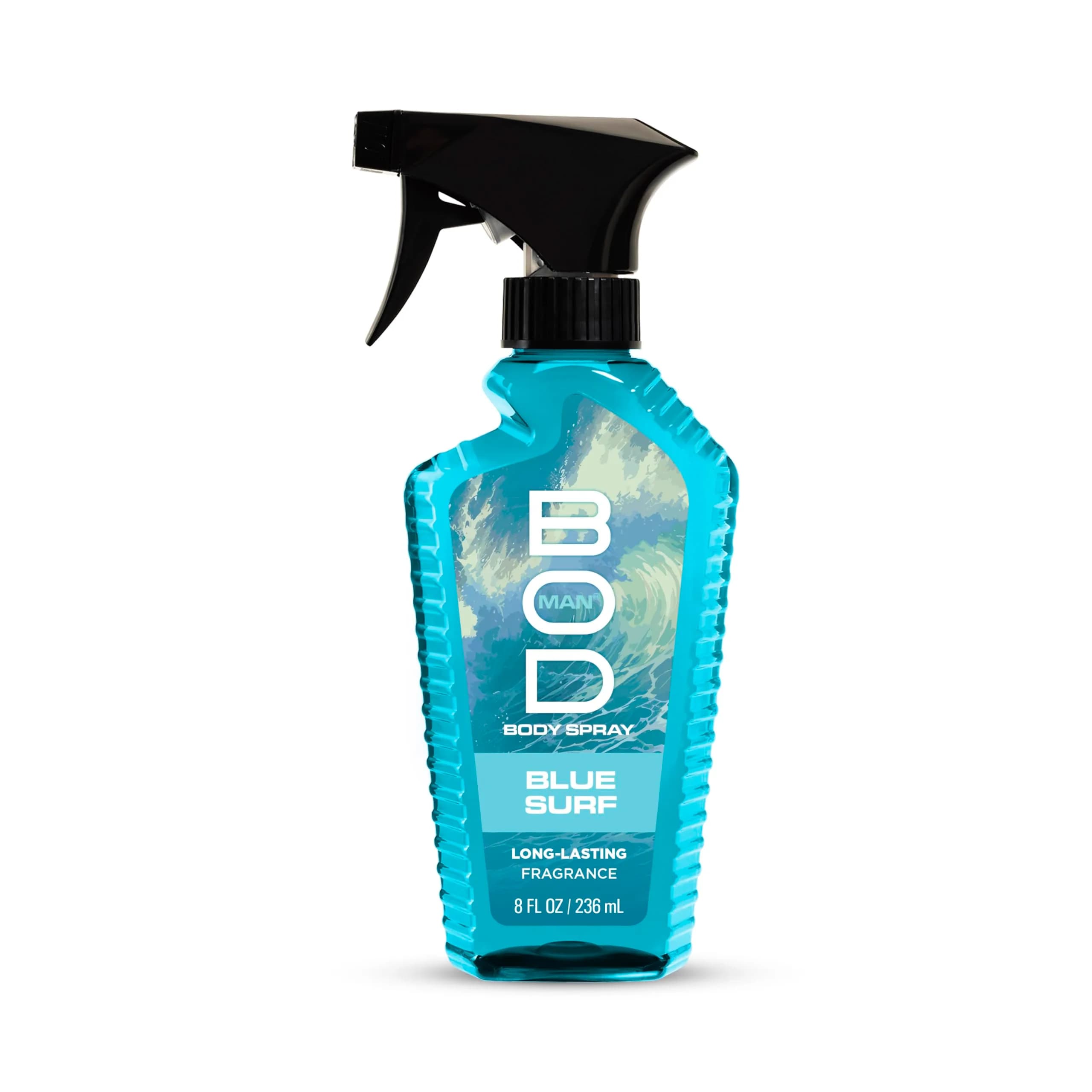 BOD man Fresh Blue Musk Body Spray 236ml (8 fl oz) | Long-Lasting Masculine Fragrance — Blue Surf
