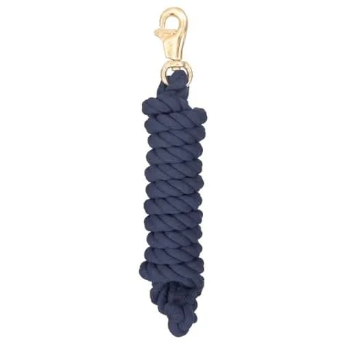 Tough 1 Braided Cotton Lead with Triggerbull Snap - Navy Blue 2.44 m (8 1/2') thumbnail 1