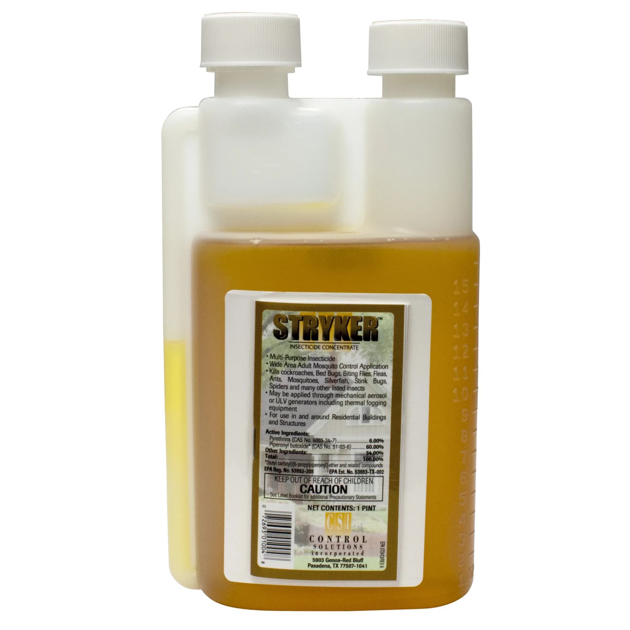 Control Solutions Stryker Insecticide Concentrate 16 oz | Fast Knockdown & Wide Area Mosquito Control