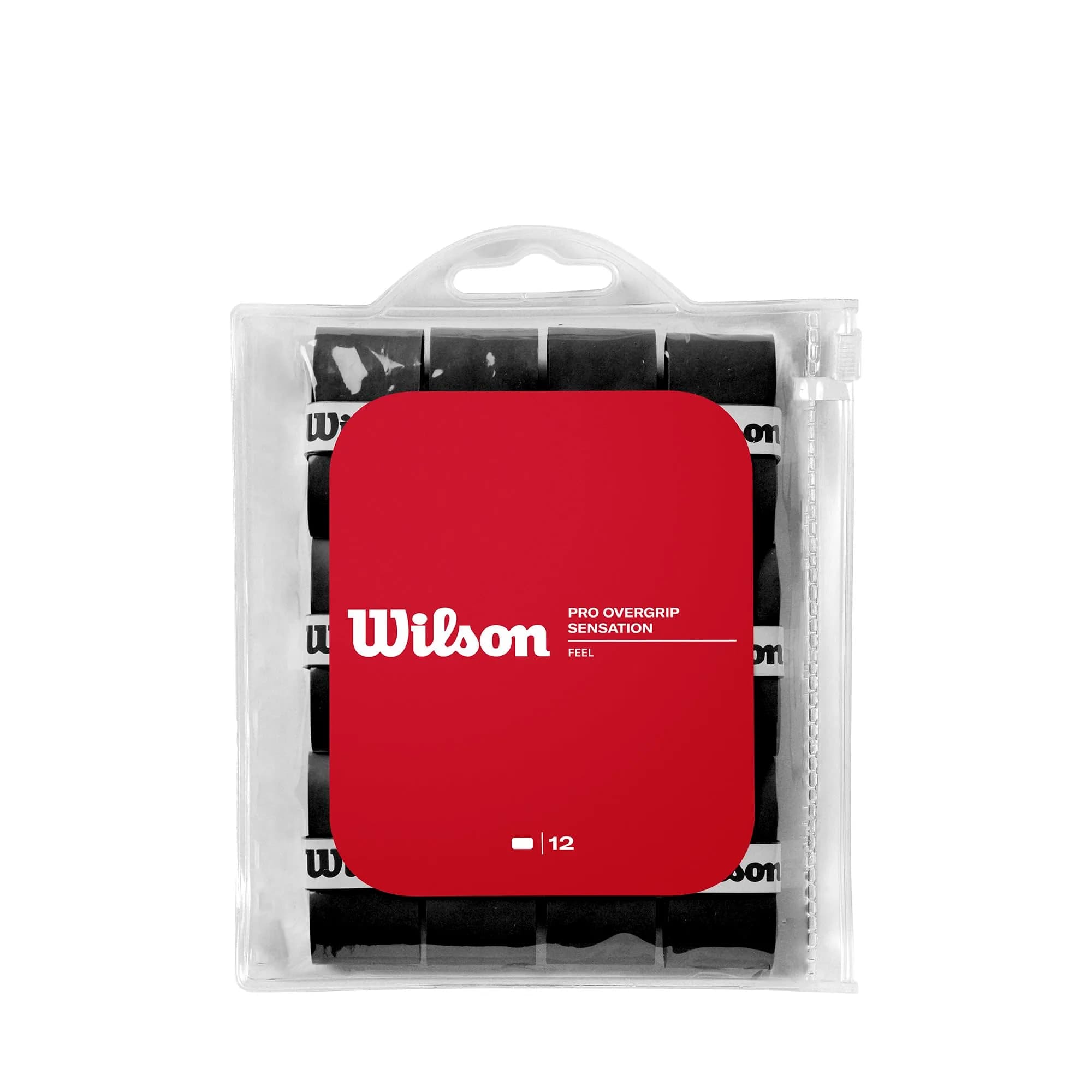 WILSON Sensation Pro Tennis Racquet Over Grip - Black | 3 Grips - main product image
