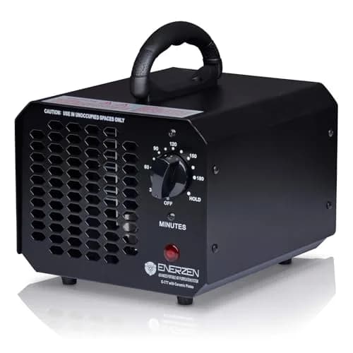 Enerzen Ozone Generator 60,000mg Industrial O3 Air Purifier Deodorizer (60,000mg - Black) | Odor Removal in Unoccupied Spaces thumbnail 1