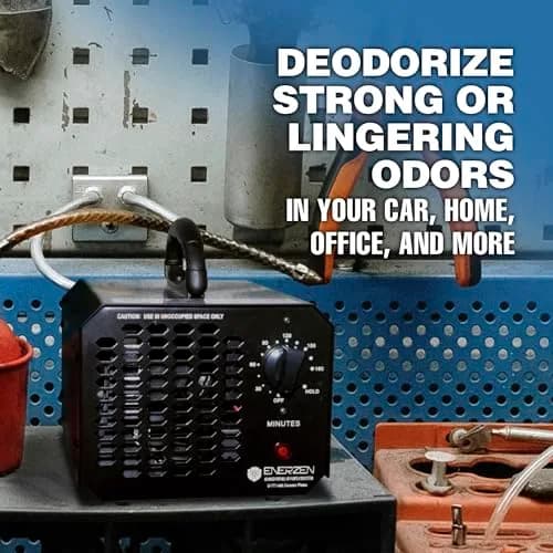 Enerzen Ozone Generator 60,000mg Industrial O3 Air Purifier Deodorizer (60,000mg - Black) | Odor Removal in Unoccupied Spaces thumbnail 3