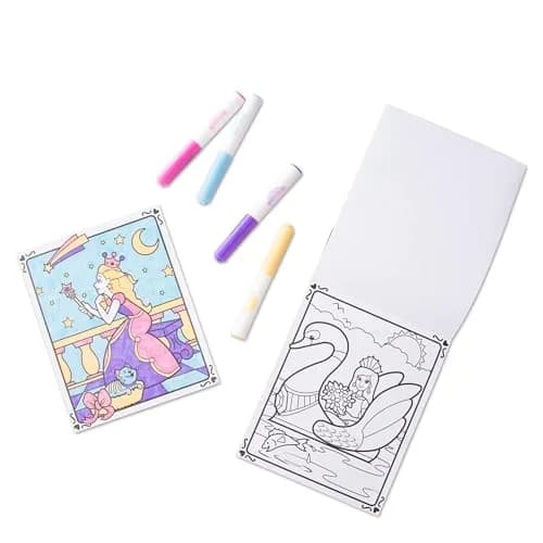 Melissa & Doug On The Go Magicolor Coloring Pad - Princess (18 Pages, 25cm x 15cm) thumbnail 4