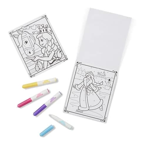 Melissa & Doug On The Go Magicolor Coloring Pad - Princess (18 Pages, 25cm x 15cm) thumbnail 6