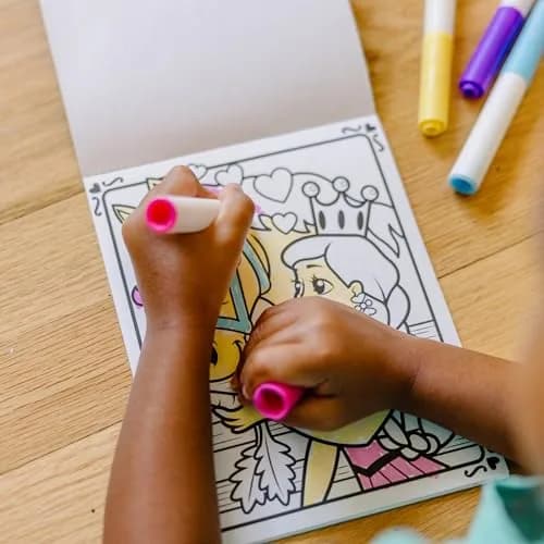 Melissa & Doug On The Go Magicolor Coloring Pad - Princess (18 Pages, 25cm x 15cm) thumbnail 7