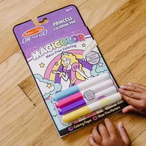 Melissa & Doug On The Go Magicolor Coloring Pad - Princess (18 Pages, 25cm x 15cm) thumbnail 9