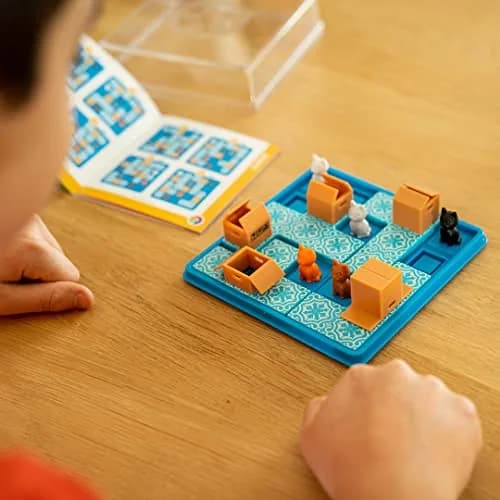SmartGames Cats & Boxes Logic Puzzle Game 2-Pack | Award-Winning Educational Toy for Ages 7+ thumbnail 2