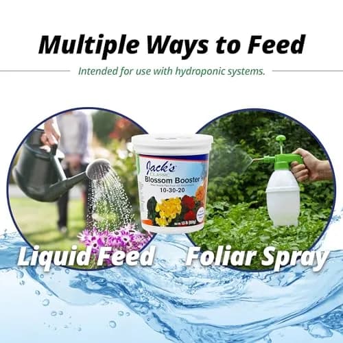 Jack's Classic 10-30-20 Blossom Booster Water-Soluble Fertilizer 1.5lb | Promotes Bright Flowers & Healthy Growth thumbnail 6