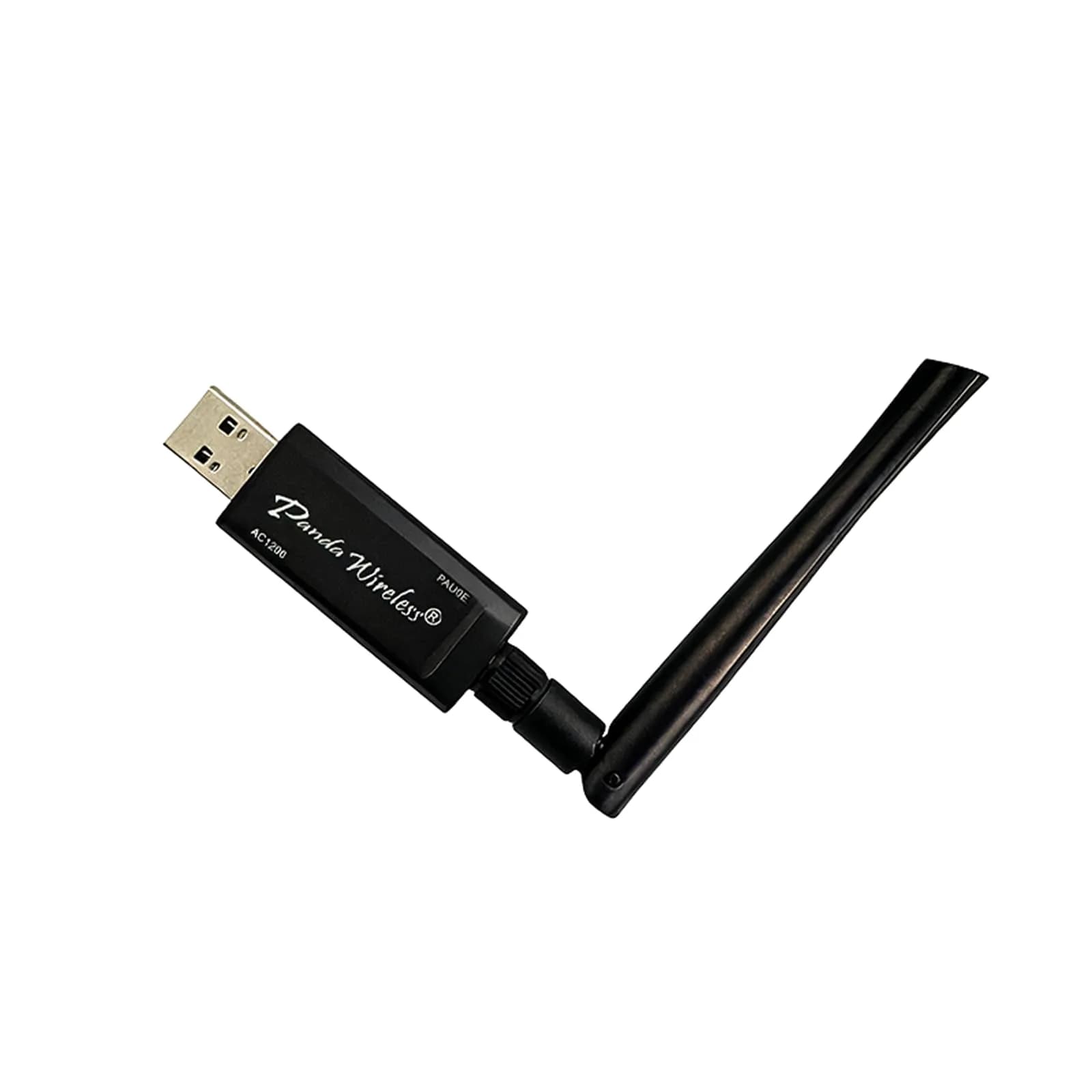 Panda Wireless PAU0E AC1200 Wireless AC USB Adapter with High Gain Antenna, 867Mbps Dual Band 2.4/5GHz | Supports Windows, Linux, Ubuntu, Fedora