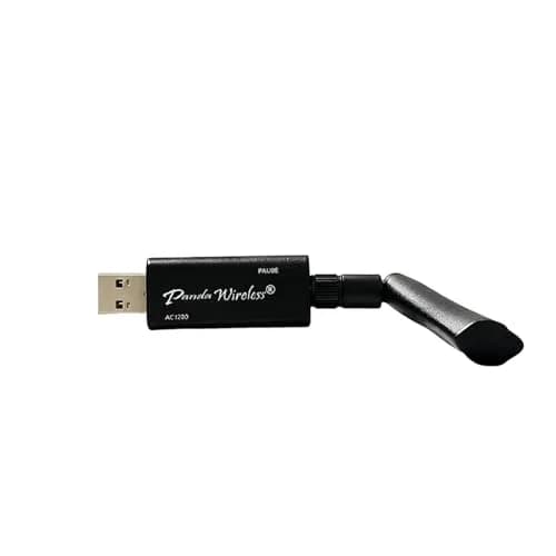 Panda Wireless PAU0E AC1200 Wireless AC USB Adapter with High Gain Antenna, 867Mbps Dual Band 2.4/5GHz | Supports Windows, Linux, Ubuntu, Fedora thumbnail 2