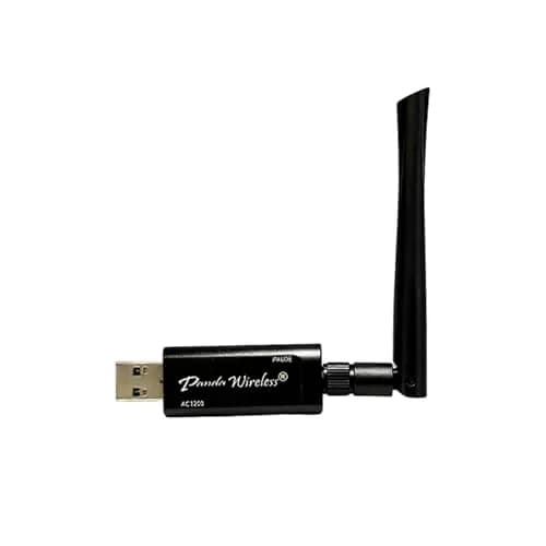 Panda Wireless PAU0E AC1200 Wireless AC USB Adapter with High Gain Antenna, 867Mbps Dual Band 2.4/5GHz | Supports Windows, Linux, Ubuntu, Fedora thumbnail 3