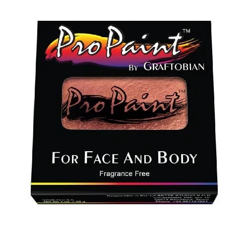 Graftobian Pro Paint Face and Body Paint - Clockwork Copper, 30ml (1.01 Fl Oz) | Blendable Glycerin-Based Formula thumbnail 3
