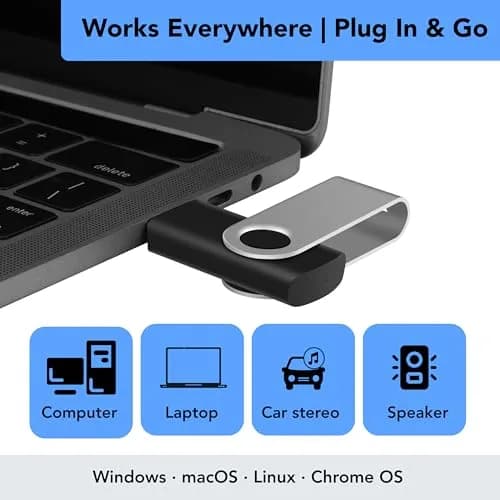 Enfain 16GB USB 2.0 Flash Drive 10 Pack | Swivel Thumb Drives with Labels for Office & Events thumbnail 3