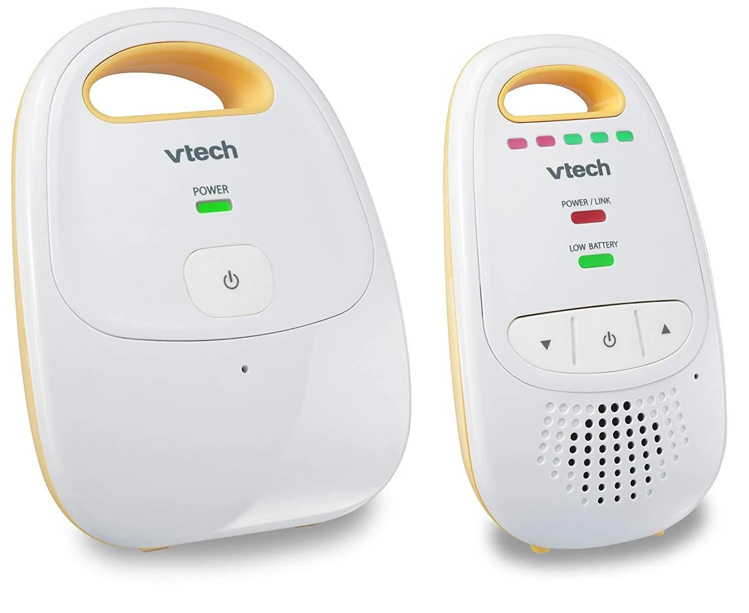 VTech Audio Baby Monitor DM111 — No Static DECT 6.0, No WiFi, Hack-Proof | 8Hr Battery, 1000ft Range, 5-Level Sound Indicator - main product image