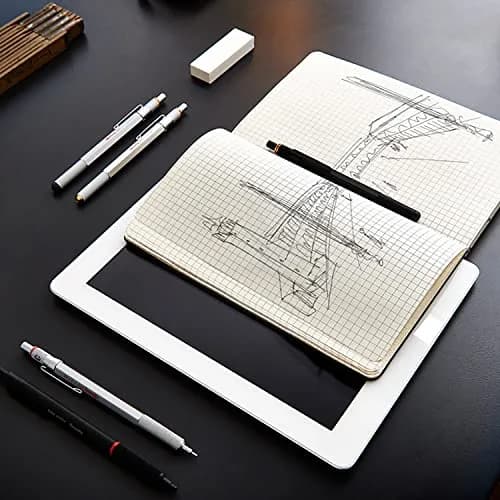 Rotring 800 Mechanical Pencil 0.7mm | Twist & Click Retractable Metal Body thumbnail 5