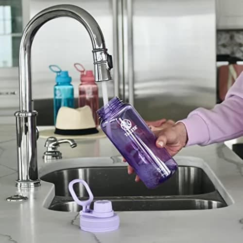 Takeya Tritan Sport Water Bottle with Spout Lid | 24 oz BPA-Free Leak-Proof Hydration thumbnail 6