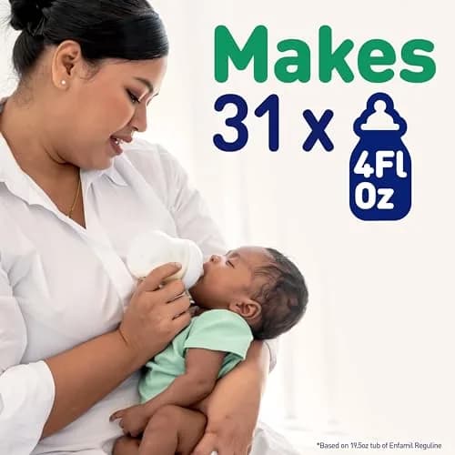 Enfamil Reguline Baby Formula for soft, comfortable stools, 19.5 Oz | Complete infant nutrition with prebiotics & DHA support thumbnail 7