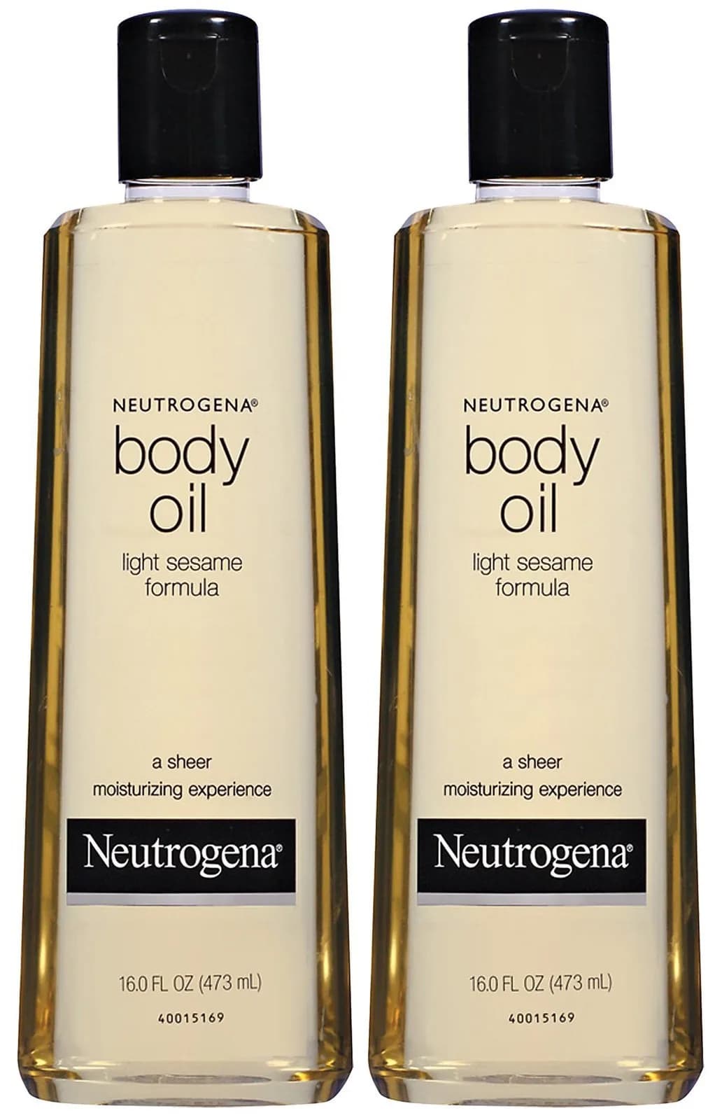 Neutrogena Body Oil Light Sesame Formula 16 oz | Hydrating Unisex Moisturizer for Whole Body