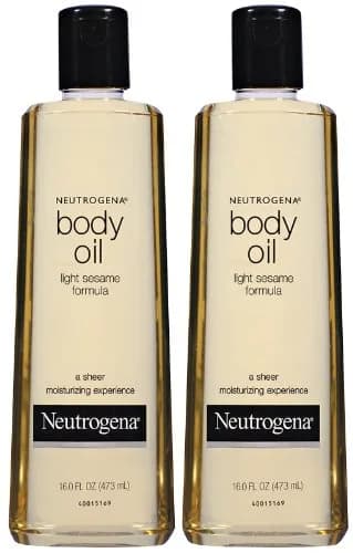 Neutrogena Body Oil Light Sesame Formula 16 oz | Hydrating Unisex Moisturizer for Whole Body thumbnail 1