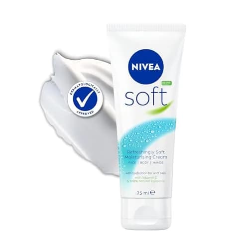 NIVEA Soft All-Purpose Moisturizing Cream 156 g (5.5 oz) | Fast-Absorbing Daily Hydration thumbnail 5