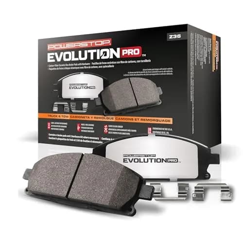 PowerStop Evolution Truck & Tow Z36 Brake Pad Set Rear Z36-1602 | Heavy-Duty Stopping Power thumbnail 1