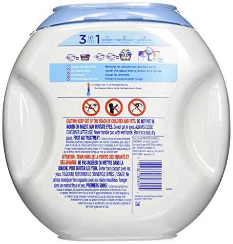 Tide Free & Gentle Laundry Detergent Pods 72 Count (2.27 kg / 63 Fl Oz) | Hypoallergenic & Dye-Free for Sensitive Skin thumbnail 2