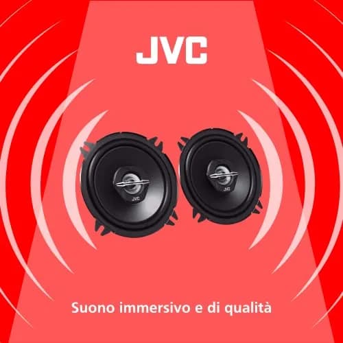 JVC CS-J520X 5.25-Inch 2-Way Coaxial 250W Speakers | Balanced Sound & Easy Fit thumbnail 3