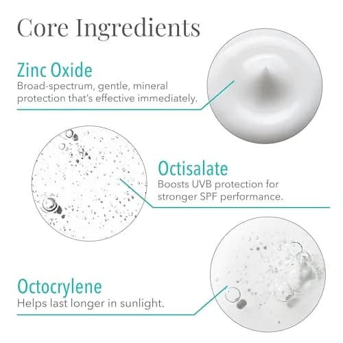 SolRX MINERAL+ SPF 50 Zinc Oxide Sunscreen 3.4 Ounce | Reef Safe, Water & Sweat Resistant, Broad Spectrum thumbnail 5