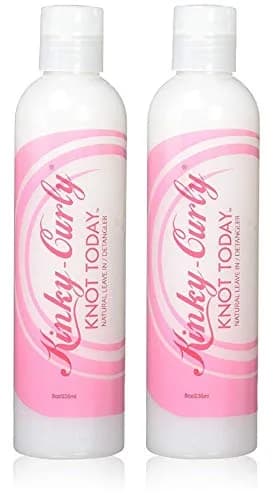 Kinky Curly Knot Today Conditioner - 16 Fl Oz (2 x 8 Fl Oz Bottles) | Detangling & Leave-In for Kinky-Curly-Wavy Hair thumbnail 1