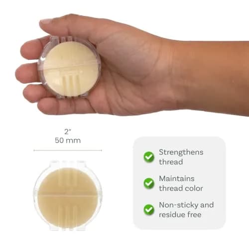 The Beadsmith Wax Blister Pack | Thread Conditioning Wax for Jewelry & Crafts, 0.45 oz thumbnail 3