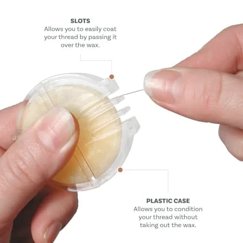 The Beadsmith Wax Blister Pack | Thread Conditioning Wax for Jewelry & Crafts, 0.45 oz thumbnail 4