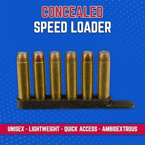 DeSantis Swift Strip Speed Loader - Black | Compact Revolver Reloading Accessory thumbnail 2