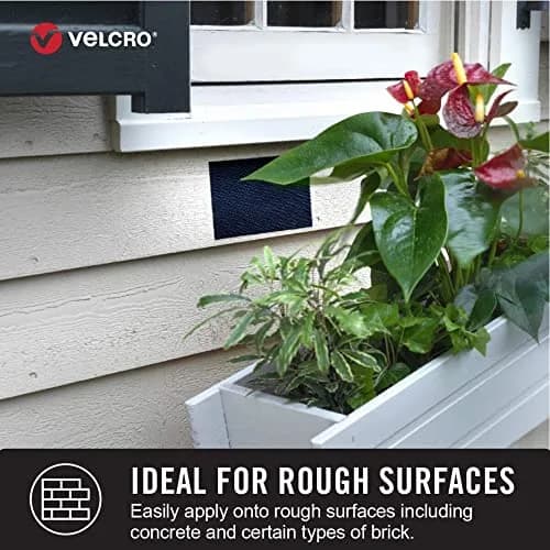 VELCRO Brand Extreme Outdoor Tape, Black | Heavy Duty Weather-Resistant 10ft Roll thumbnail 2