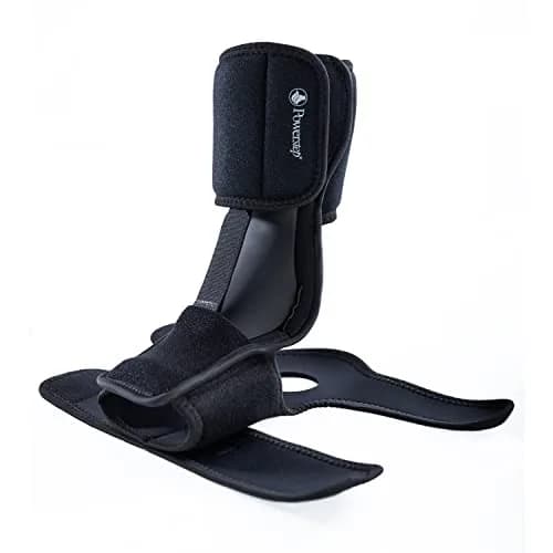 PowerStep Dorsal Night Splint Standard Black | FDA Approved Orthopedic Brace for Plantar Fasciitis Relief thumbnail 2
