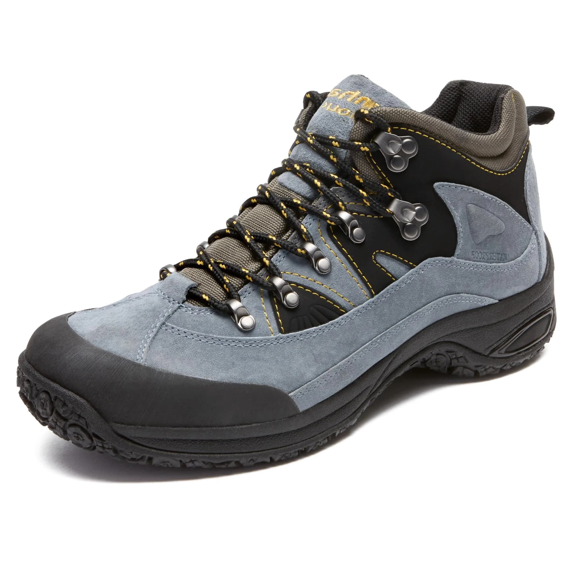 Dunham Cloud Waterproof Mid Cut Hiking Boot,Size 13X-Wide | Waterproof & Slip-Resistant — Slate