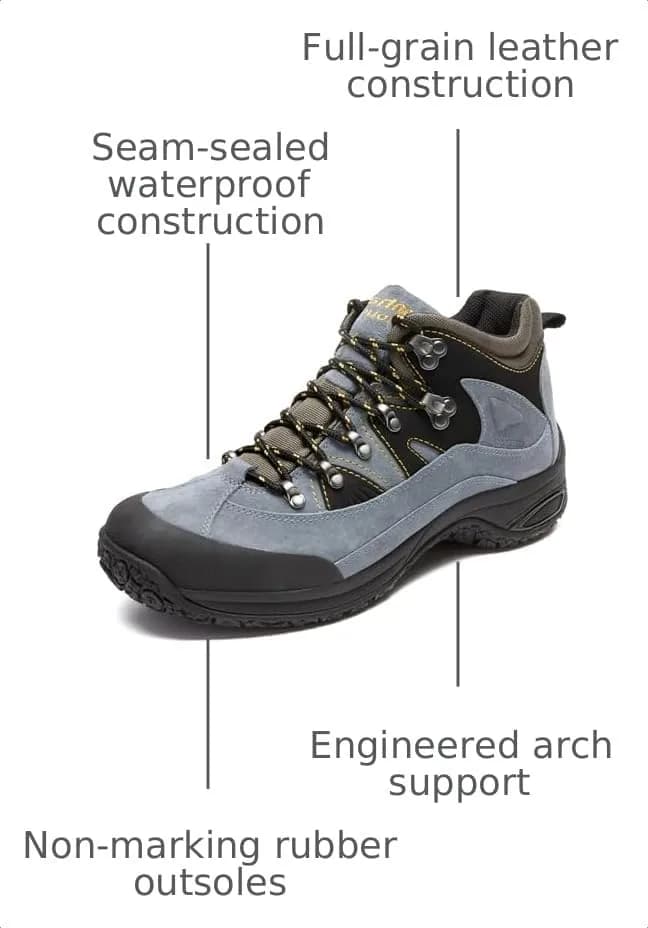 Dunham Cloud Waterproof Mid Cut Hiking Boot,Size 13X-Wide | Waterproof & Slip-Resistant thumbnail 2