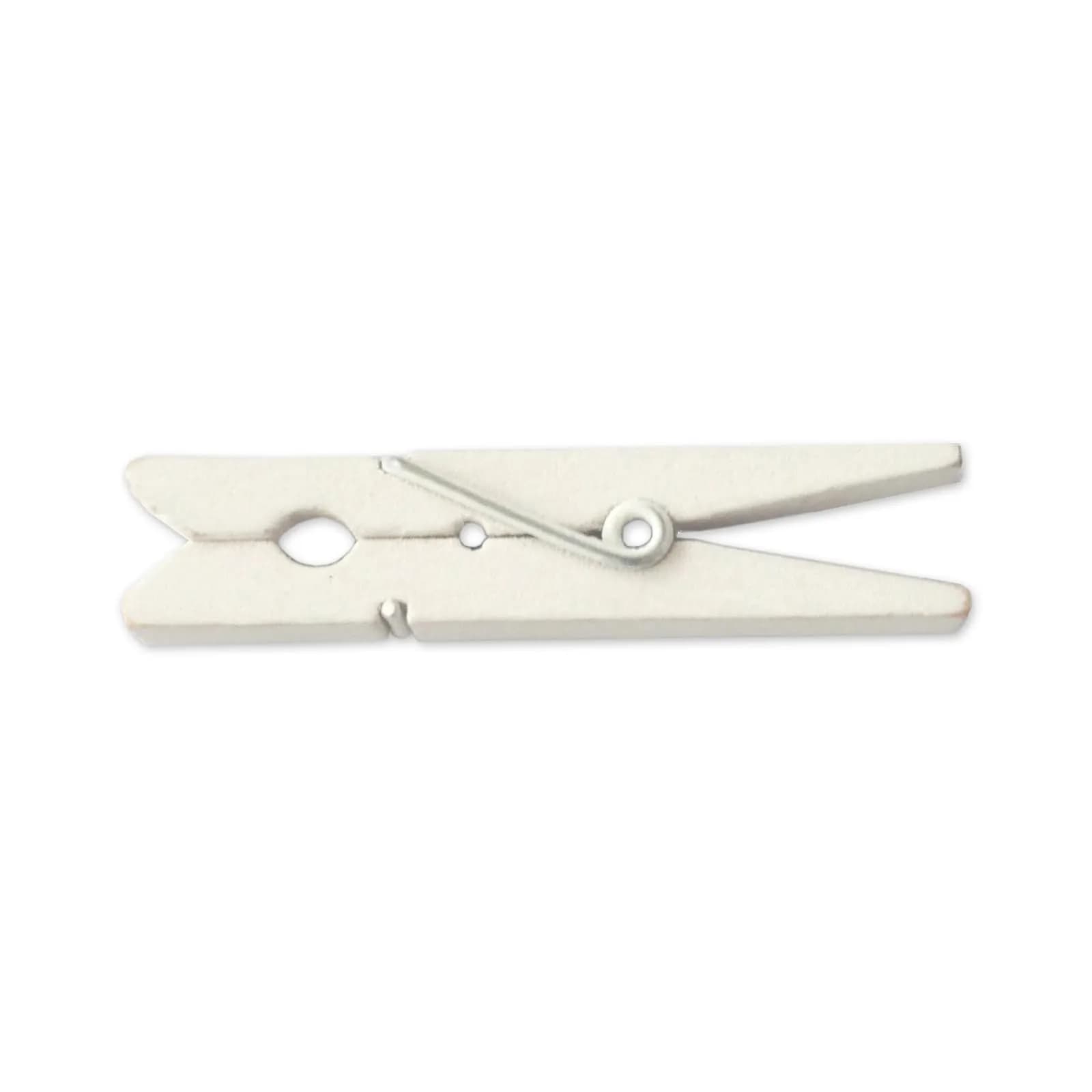 LWR CRAFTS Wooden Small Clothespins 1-7/8" 4.8cm | Light-duty craft clips for photos & cards