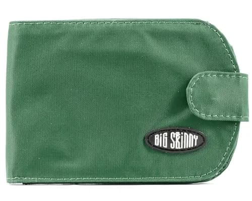 Big Skinny Taxicat Bi-Fold Slim Wallet Verdant Green | Holds Up to 25 Cards, Water Resistant, Lightweight thumbnail 2