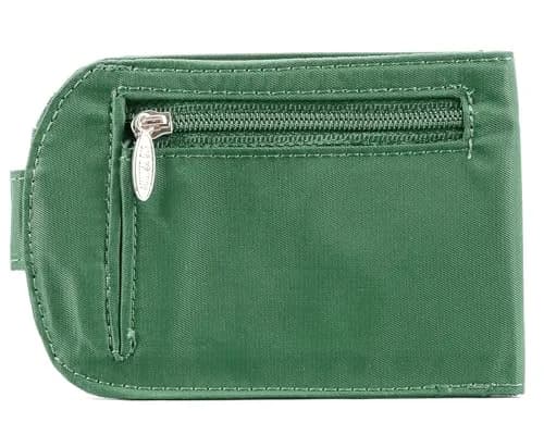 Big Skinny Taxicat Bi-Fold Slim Wallet Verdant Green | Holds Up to 25 Cards, Water Resistant, Lightweight thumbnail 3