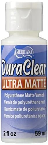 DecoArt Americana DuraClear Varnishes 2 fl oz | Ultra Matte Non-Yellowing Clear Finish thumbnail 1