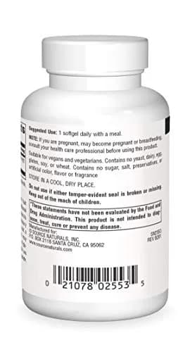 Source Naturals Omega-7-30 Vegan Softgels | Vegan Omega-7 Fatty Acid Supplement for Vitality (70-120 chars) thumbnail 2